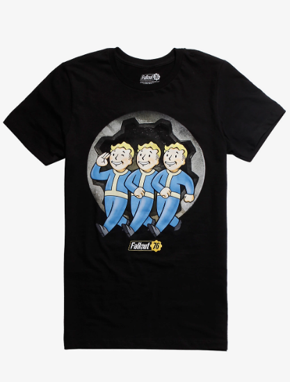 fallout vault boy t shirts